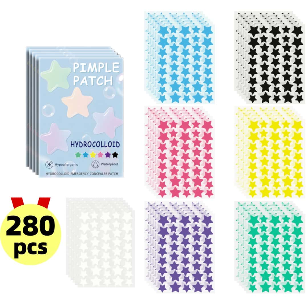 Skincare Routine - 280 peças de remendo de acne